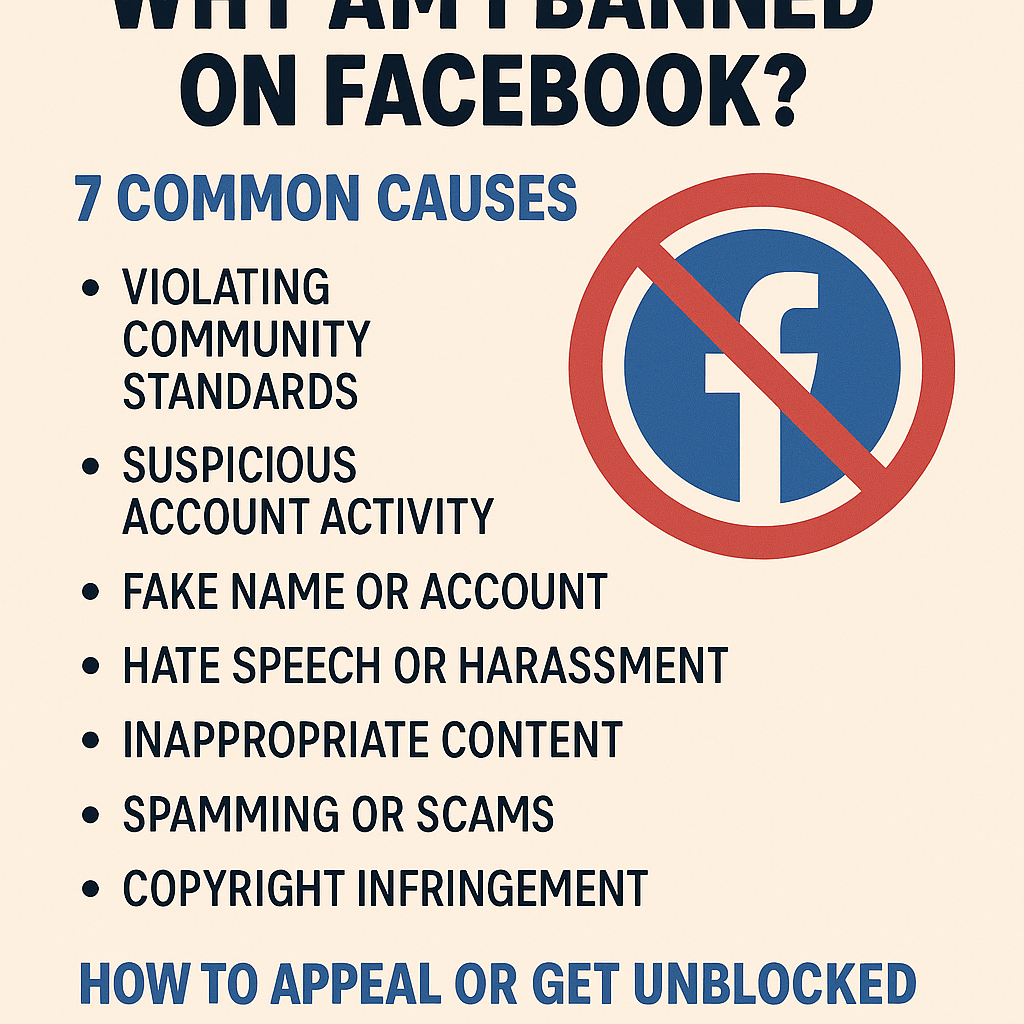 Why Am I Banned on Facebook? 7 Common Causes and How to Appeal or Get Unblocked
